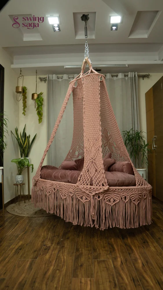Lush Lux boho sofa swing - Swing Saga