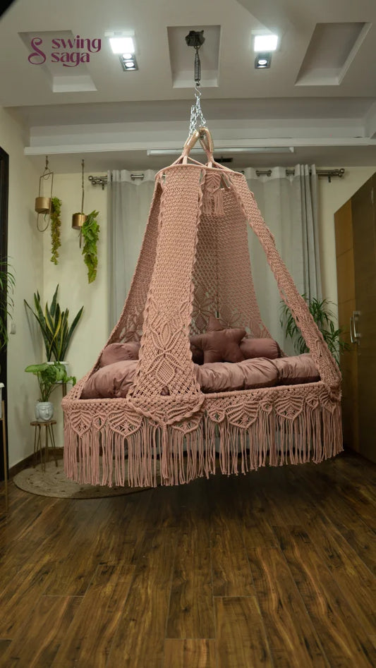 Lush Lux boho sofa swing - Swing Saga
