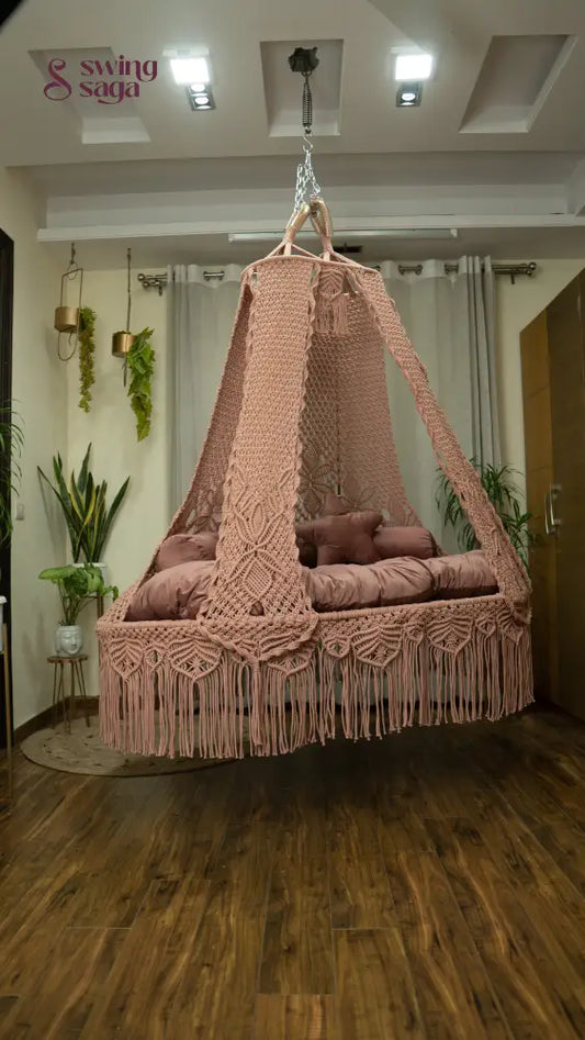 Lush Lux boho sofa swing - Swing Saga