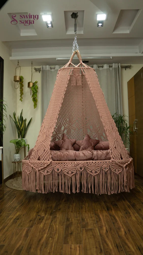 Lush Lux boho sofa swing - Swing Saga