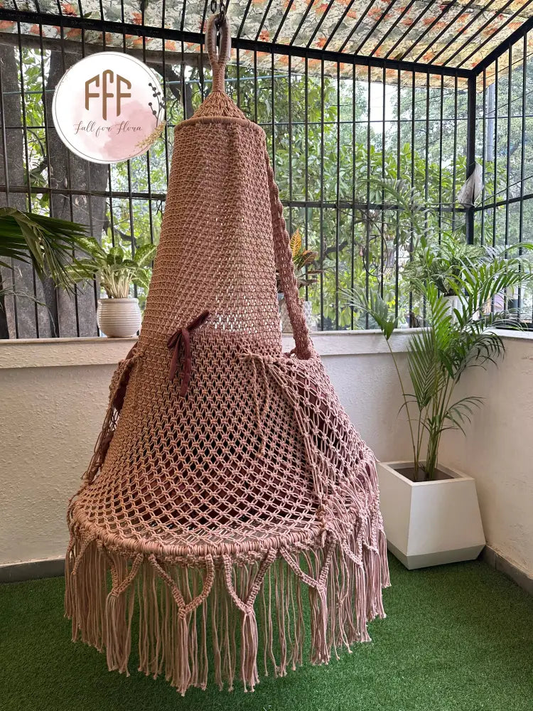 Lush Lux Pink Swing With Baby Proofing