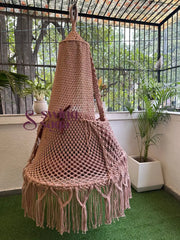 Lush Lux Pink Swing With Baby Proofing