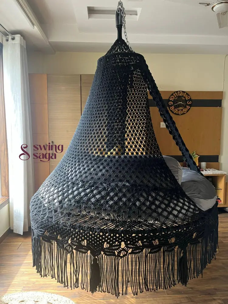 BlackJack Macrame Bed Swing - Swing Saga