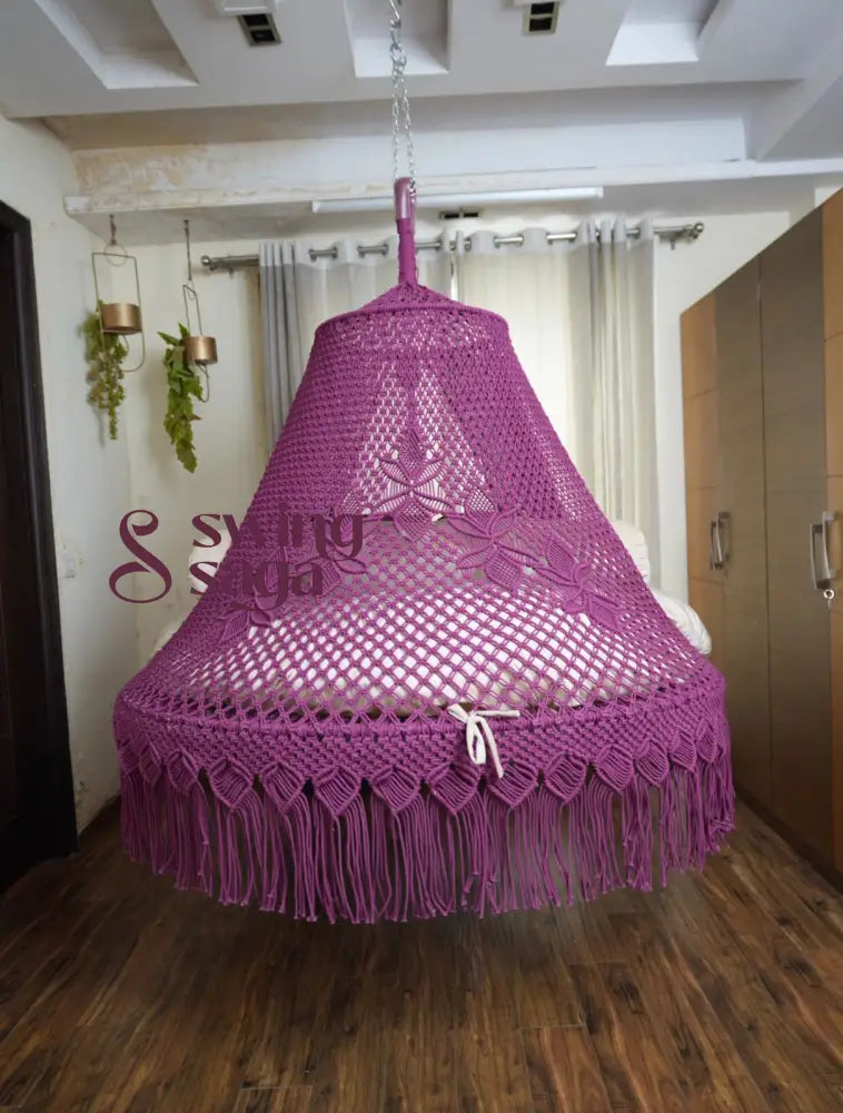 Magental Big Bed Swing