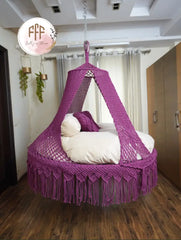 Magental Big Bed Swing