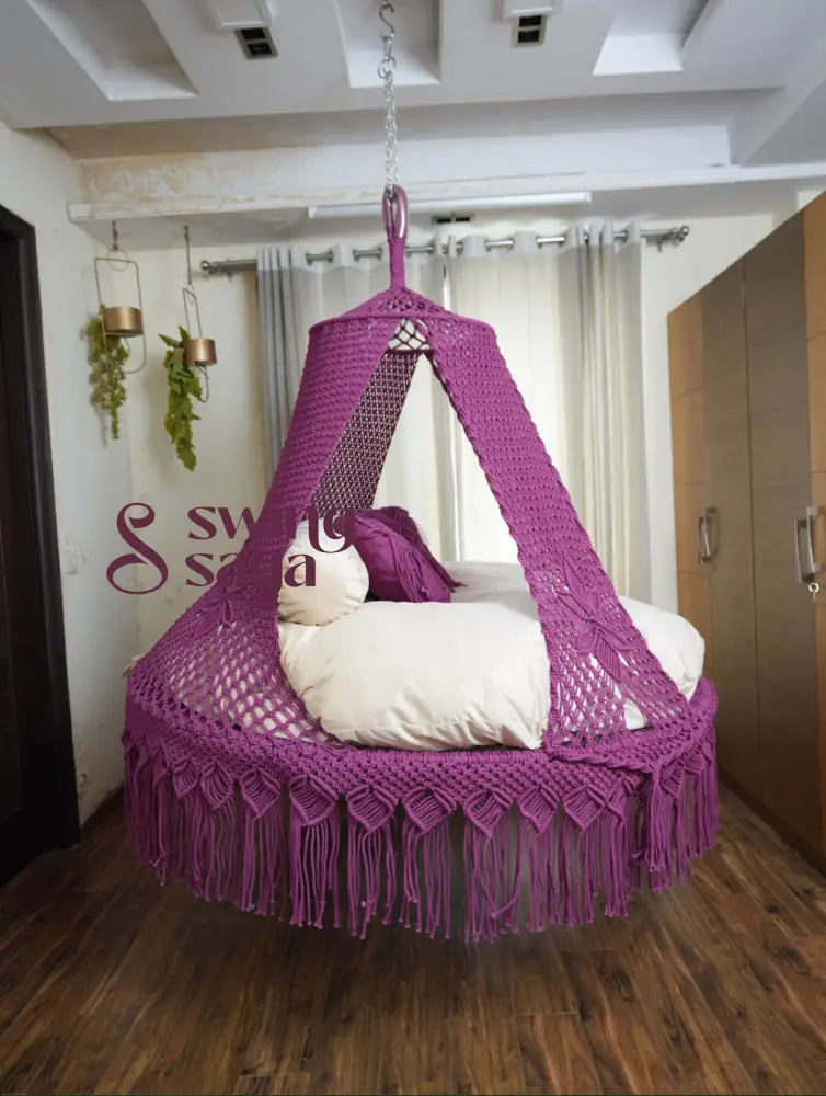 Magental Big Bed Swing