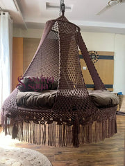 Mocha Brown Big Bed Swing
