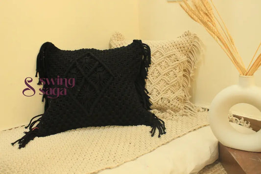 Monochrome Elegance Cushion