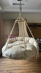 Moon Porch Swing 50 Inches / White ju