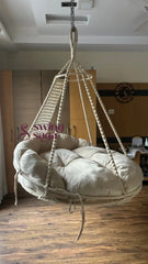 Moon Porch Swing 50 Inches / White ju