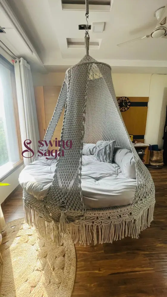 Moonlight Big Bed Swing Grey