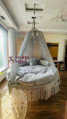 Moonlight Big Bed Swing Grey