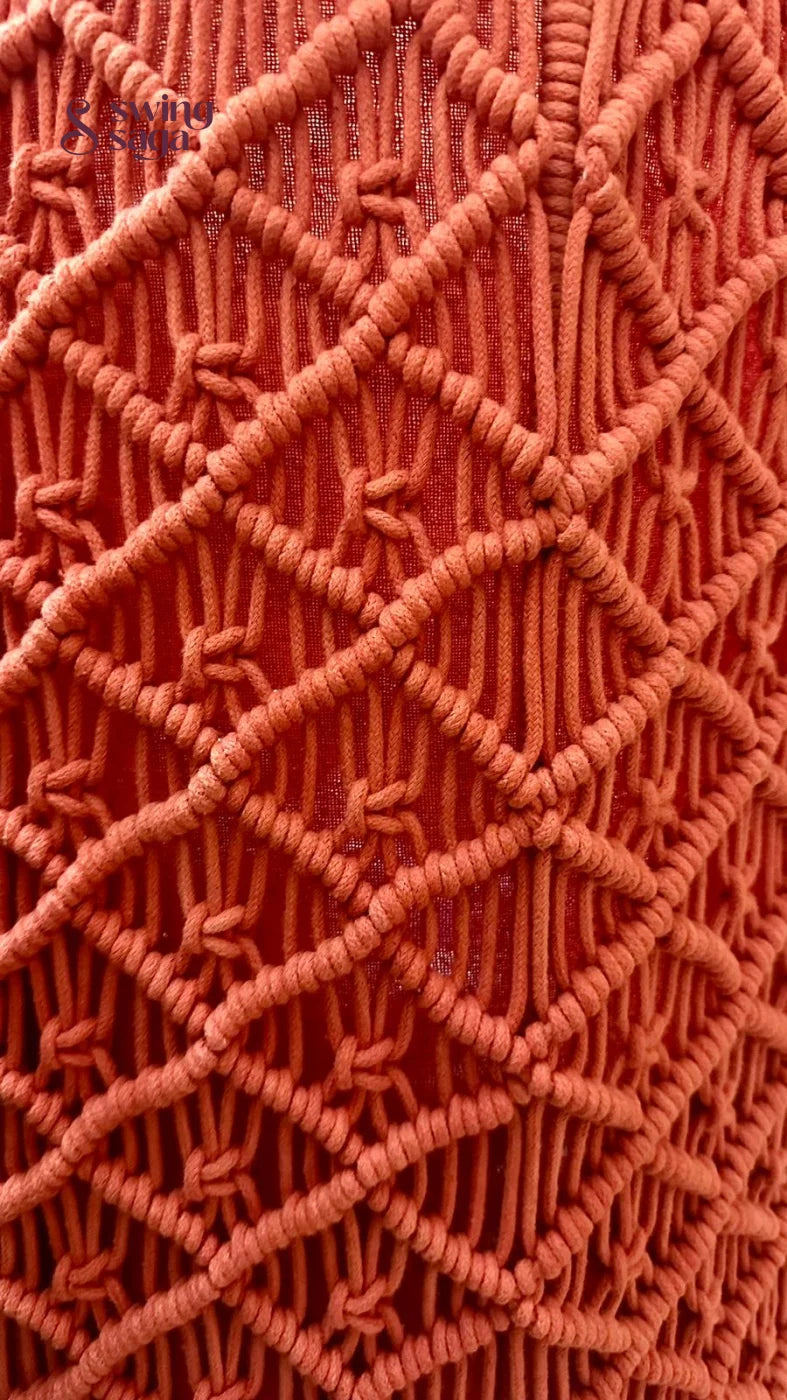 Orange Laundry Basket