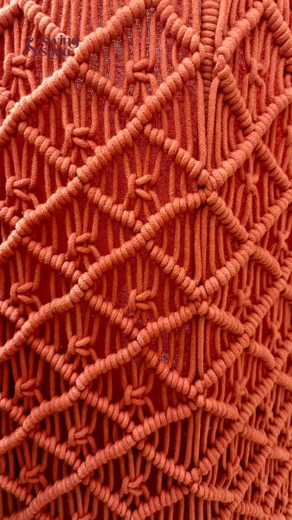 Orange Laundry Basket