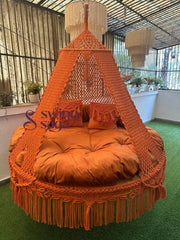 Orange Sky Big Bed Swing