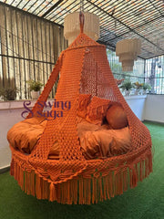 Orange Sky Big Bed Swing