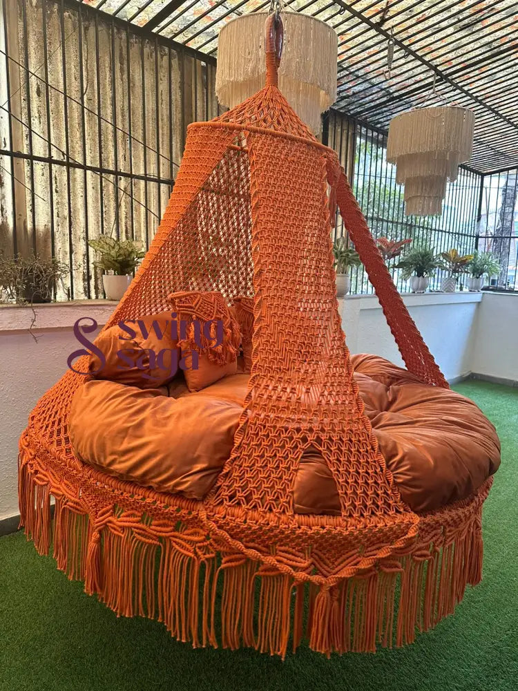 Orange Sky Big Bed Swing