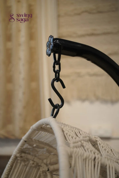 Pawfect Swing Handmade macrame hanging cat swing