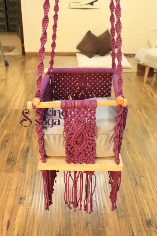 Perfect Plum Baby Swing