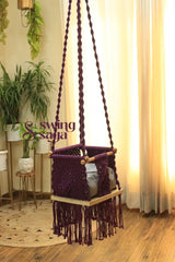 Perfect Plum Baby Swing