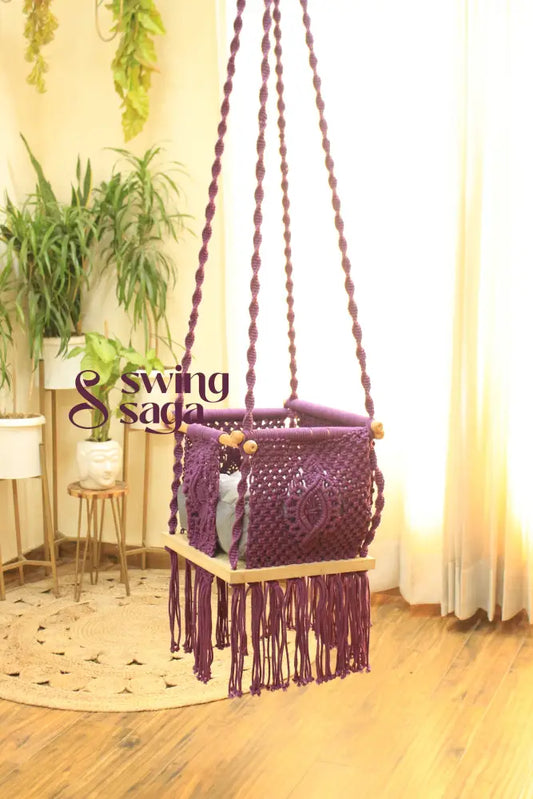 Perfect Plum Baby Swing