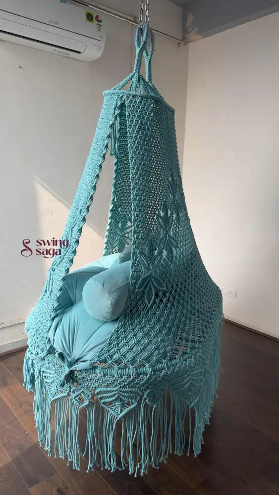 Riverdale Sofa Swing 60 Inches / Aqua Blue