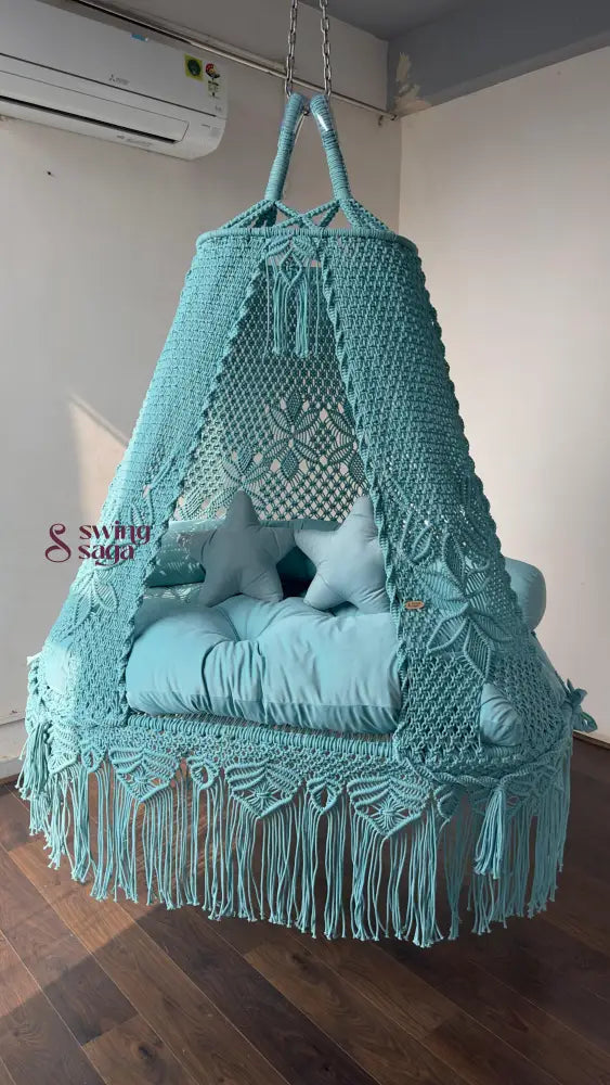 Riverdale Sofa Swing 60 Inches / Aqua Blue