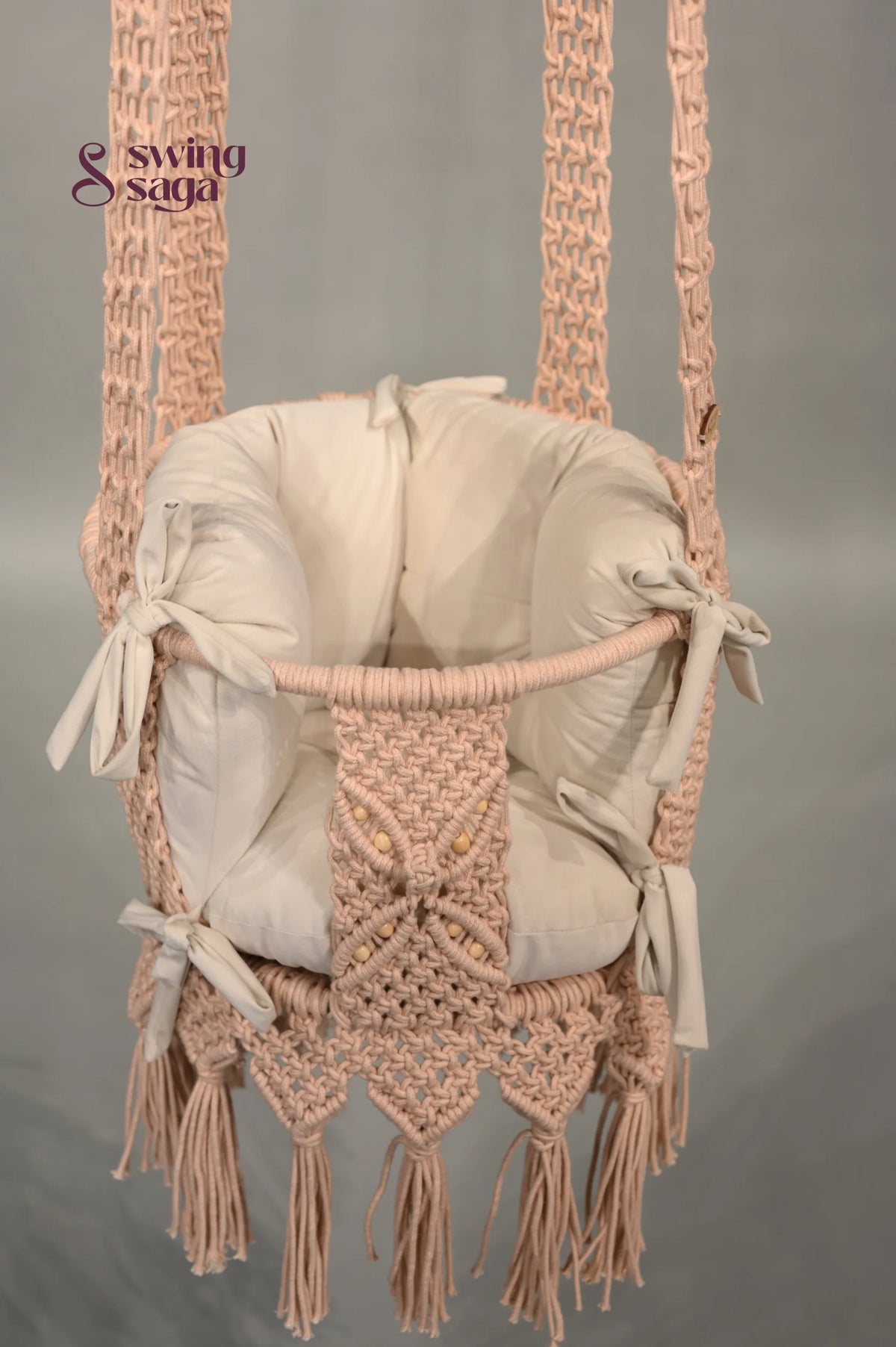 Roselle Baby Swing - Peach Clay / 17 Inches