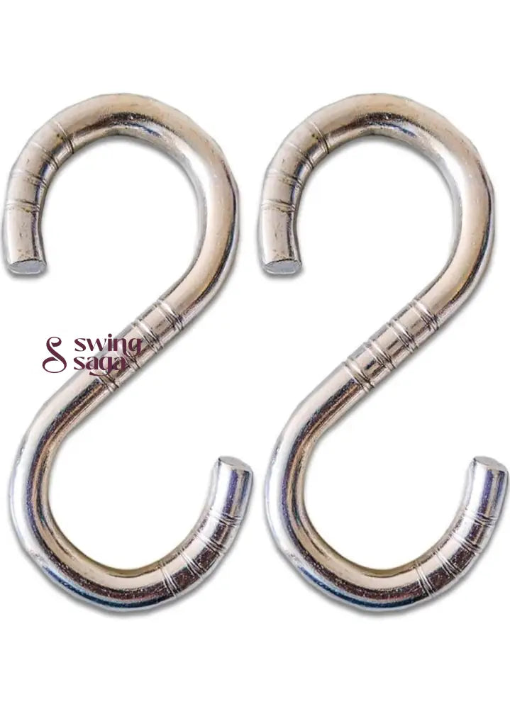 S Hook Heavy Duty Set Of 2 Pcs Silver