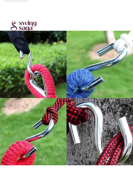 S Hook Heavy Duty Set Of 2 Pcs Silver