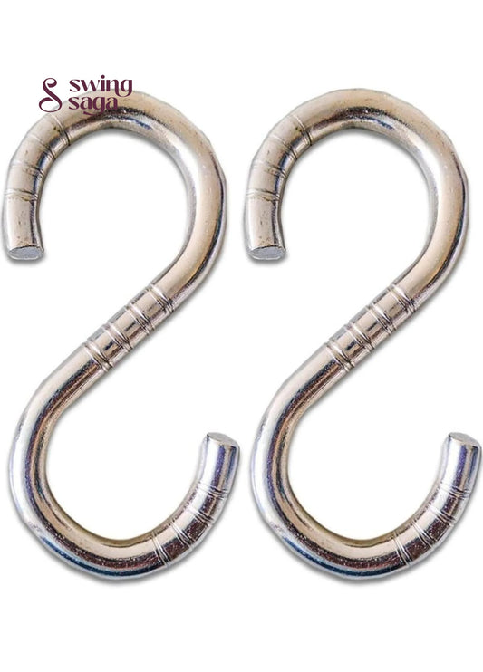 S Hook Heavy Duty Set Of 2 Pcs Silver