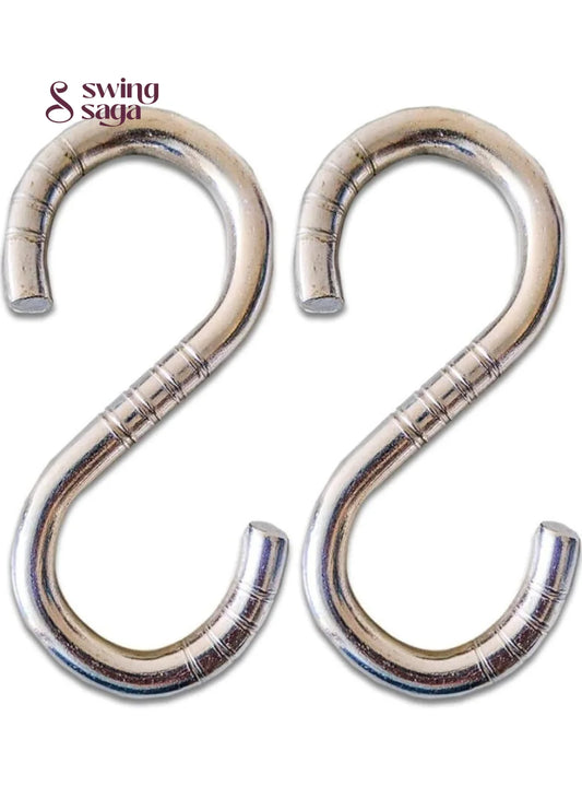 S Hook Heavy Duty Set Of 2 Pcs Silver