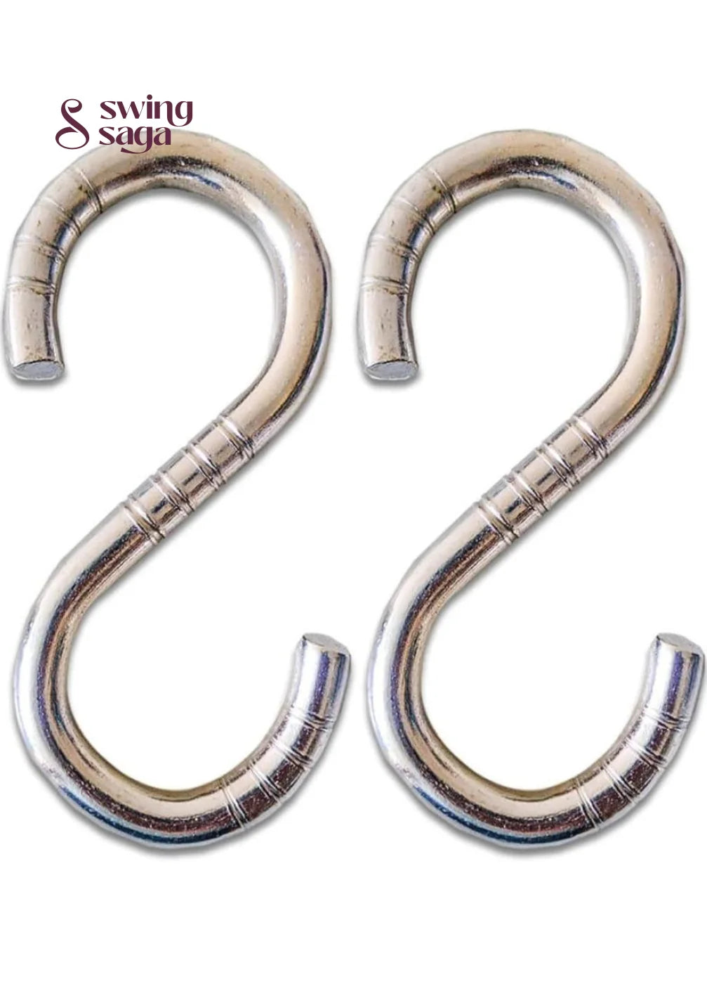 S Hook Heavy Duty Set Of 2 Pcs Silver