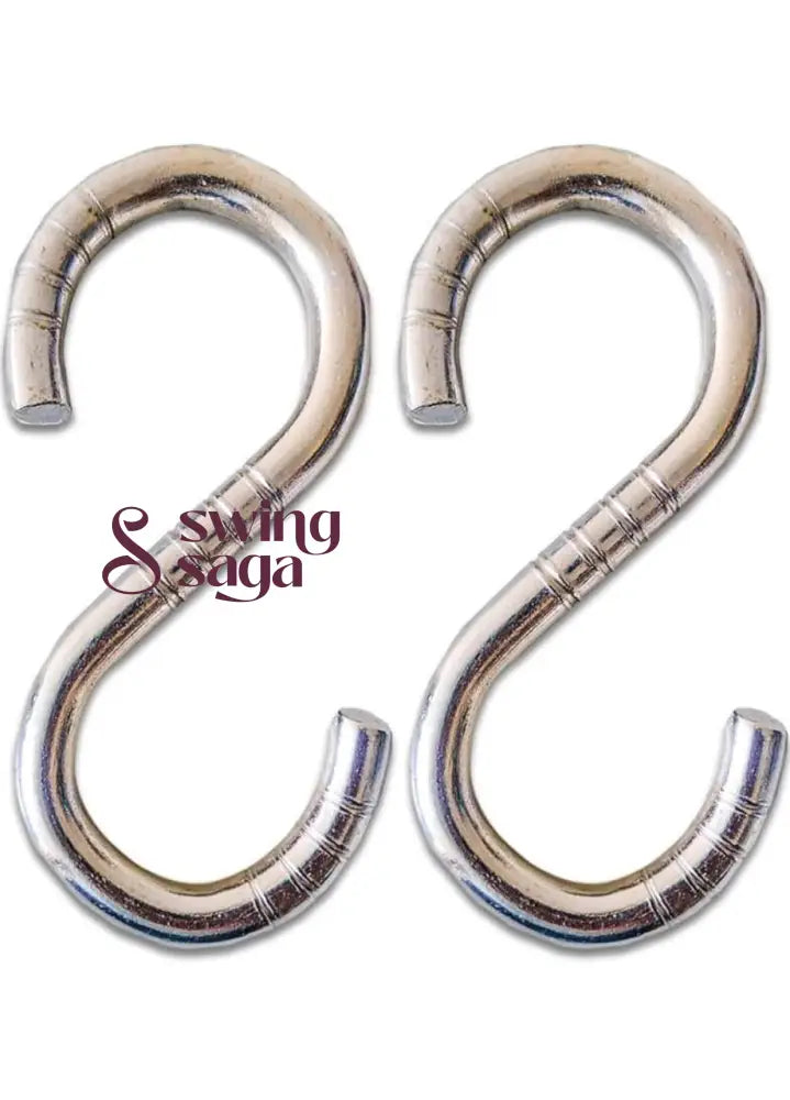 S Hook Heavy Duty Set Of 2 Pcs Silver