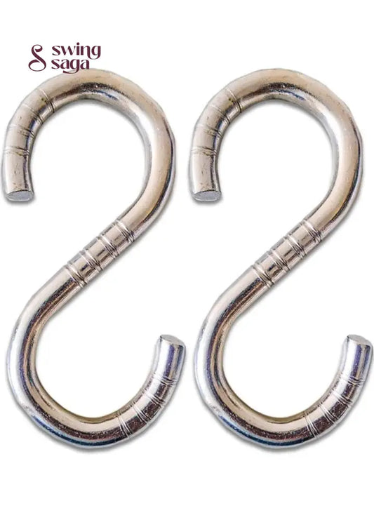 S Hook Heavy Duty Set Of 2 Pcs Silver
