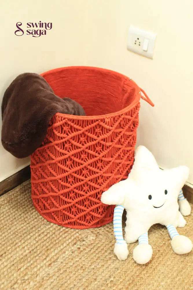 Scarlet Rose Laundry Basket - Large