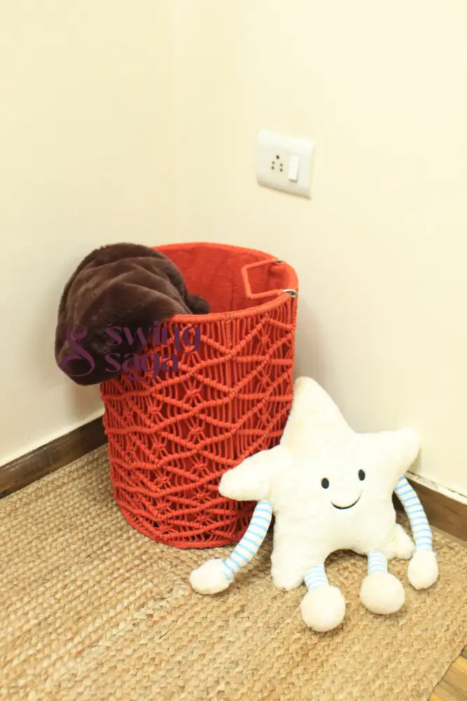 Scarlet Rose Laundry Basket