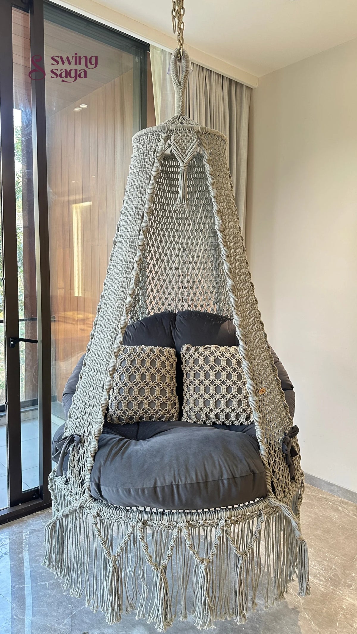 Slava Swing - Muted Grey / 40 Inches