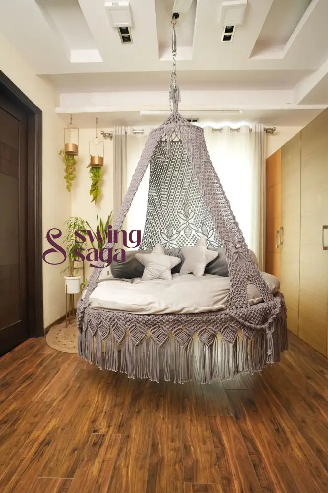 Sliver Mist Bed Swing 60 Inches / Light Grey