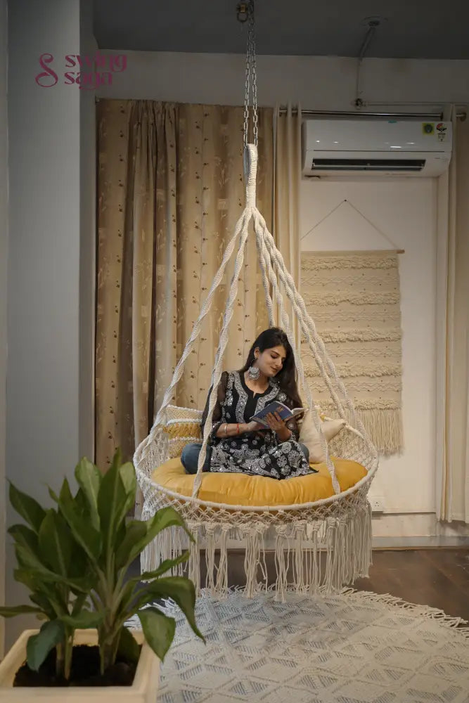Wine single seater hanging chair - Swing Saga