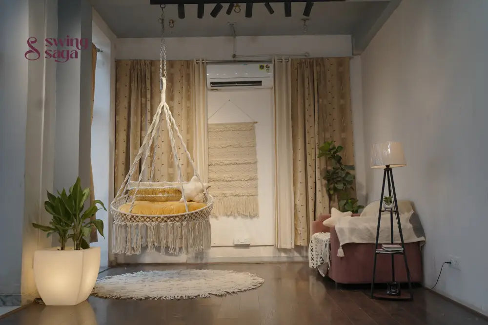 Wine single seater hanging chair - Swing Saga
