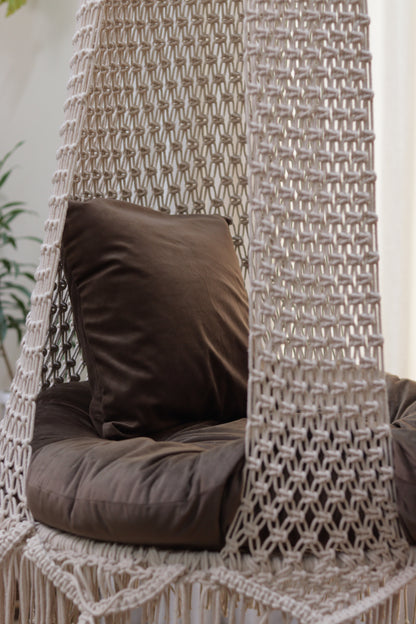 White single seater hanging chair - Swing Saga