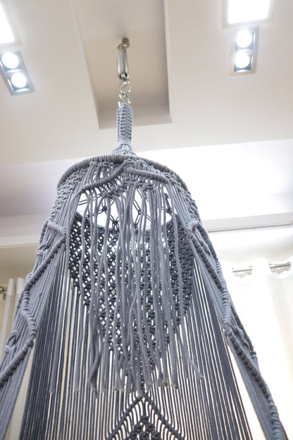English Blue single seater hanging chair - Swing Saga