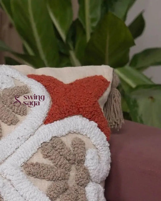 Close up shot of Couch Cushion Set 