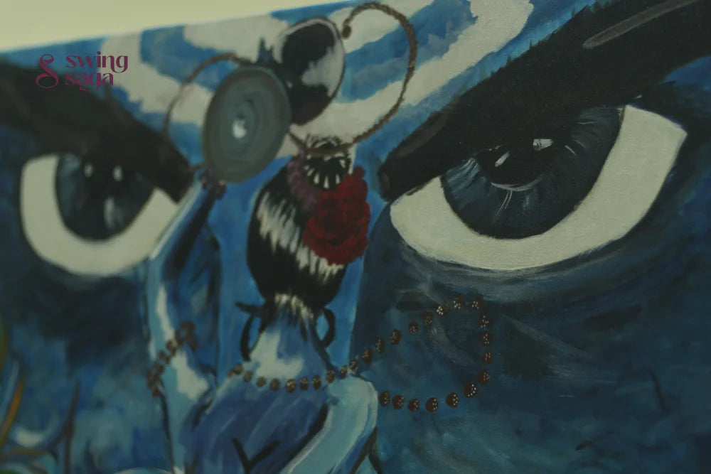 The Gaze of Mahadev - Shivji Painting