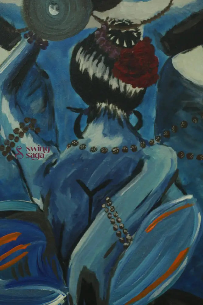 The Gaze of Mahadev - Shivji Painting