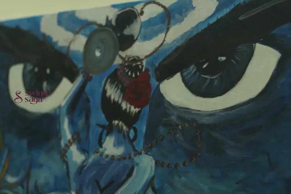 The Gaze of Mahadev - Shivji Painting