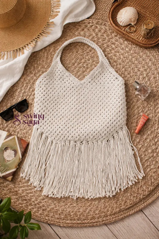 The Market Bag with fringes