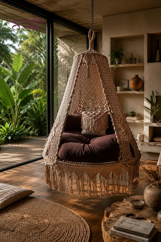 Verona Swing - Peach Clay / 50 Inches