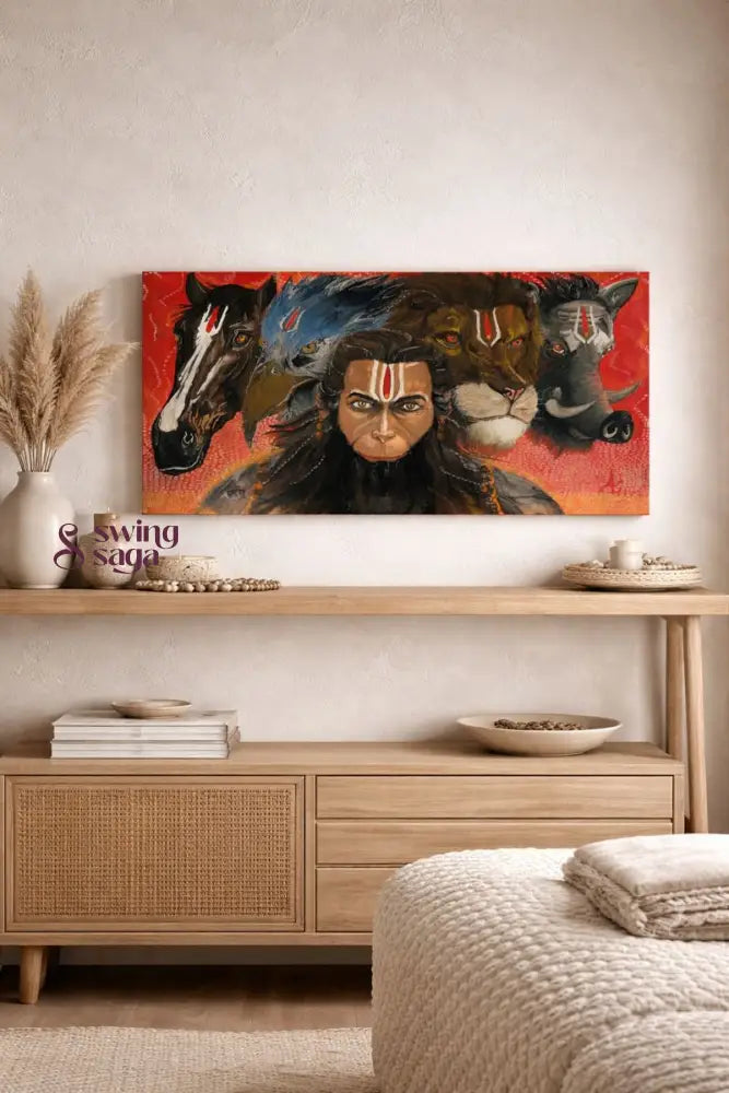 Vighna Vinashak - The Panchmukhi Painting